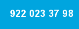 922 023 37 98
